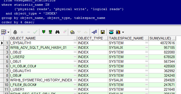 oracle分区维护操作【oracle查询命令总结】