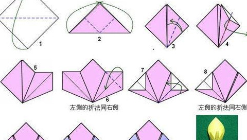 美丽折纸花球【折纸花球的做法】