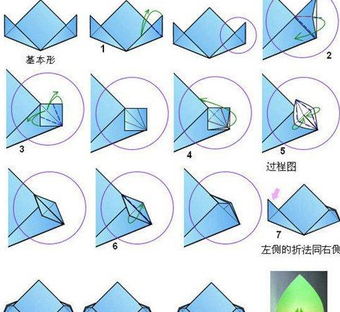 美丽折纸花球【折纸花球的做法】