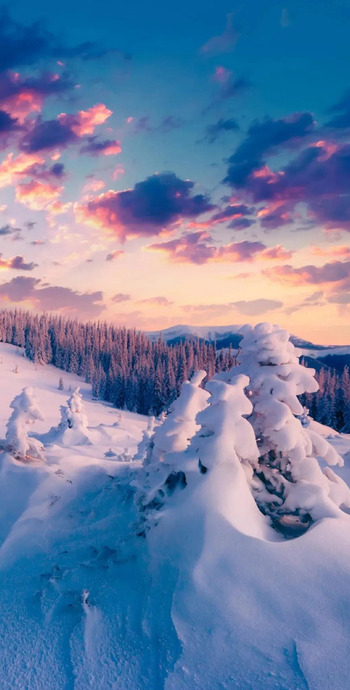 超清纯净雪景【白雪皑皑高清壁纸】