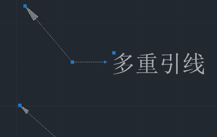 cad教程之快速引线【cad教程之多重引线】