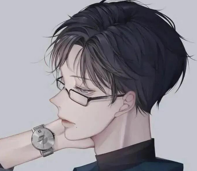 简约大方插画图片【少男少女好看插画图】