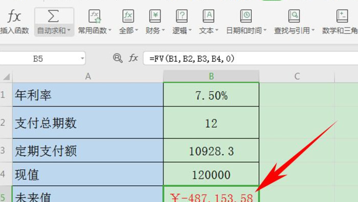 如何利用FV函数计算投资未来值呢？【Excel表格当中该如何利用FV函数计算】