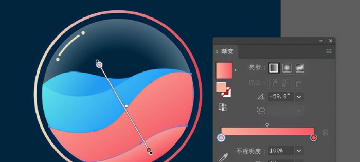 PS教程：设计好看的星球渐变图标【怎么设计好看的星球渐变图标】