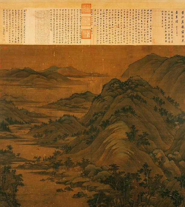 中国古代经典山水画【中国传世经典山水画】