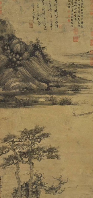 中国古代经典山水画【中国传世经典山水画】