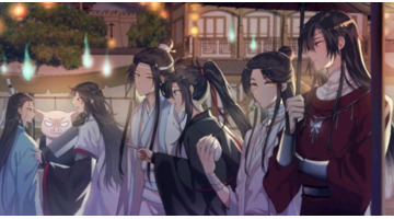 卡通男生q版古风【魔道祖师q版】