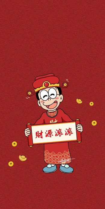 哆啦A梦新春头像【哆啦A梦新年头像壁纸】