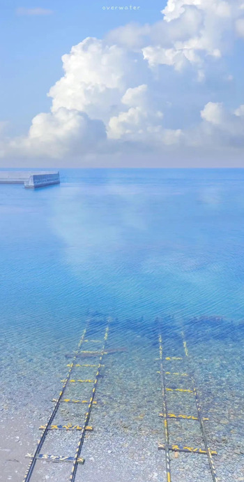 好看的蓝色系壁纸【夏日限定浅蓝色】