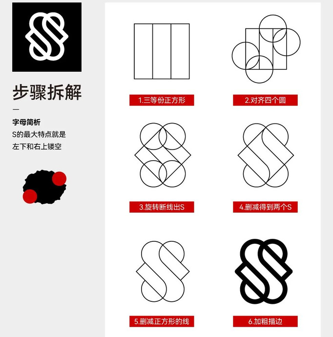 创意字母LOGO【如何做出高级感的单字母Logo?】