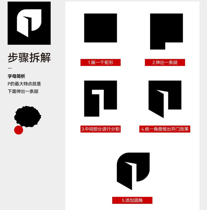 创意字母LOGO【如何做出高级感的单字母Logo?】