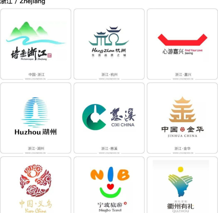 中国各省城市形象【中国旅游形象LOGO大全】