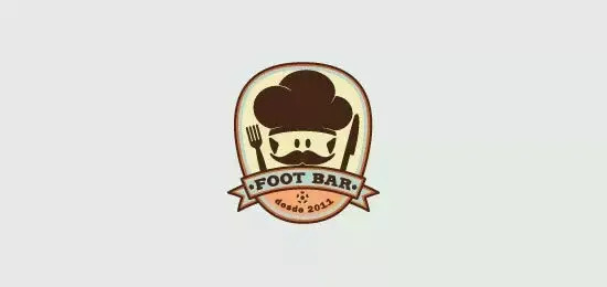 美食餐饮logo设计【国际化美式餐饮logo设计】