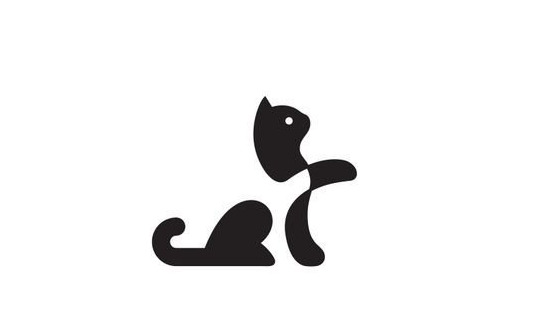 猫元素logo设计 ​​​​【可爱猫咪元素logo设计】