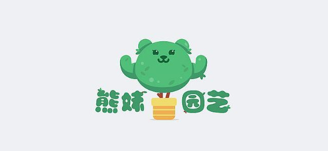 卡通形象风格的logo设计【又萌又清新logo作品】