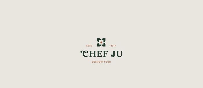 chef hu——美食品牌视觉形象设计【美食logo超级设计】