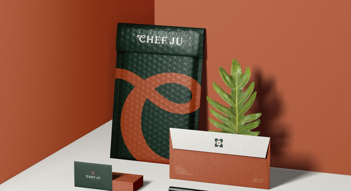 chef hu——美食品牌视觉形象设计【美食logo超级设计】