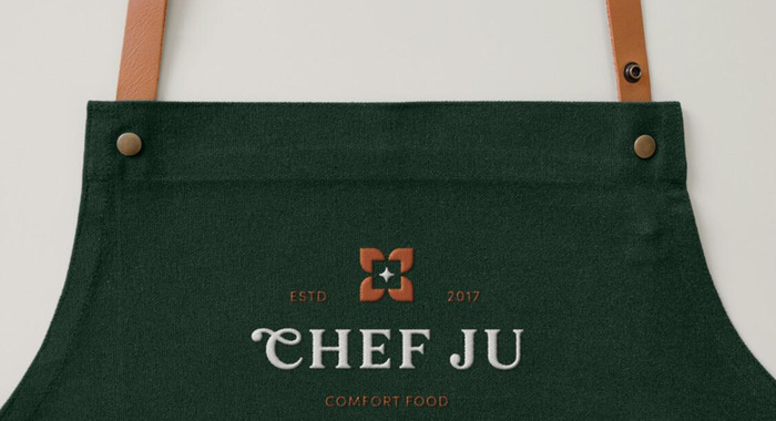 chef hu——美食品牌视觉形象设计【美食logo超级设计】