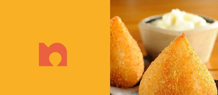 Nossa Coxinha 巴西小吃品牌logo设计【巴西特色小吃logo设计】