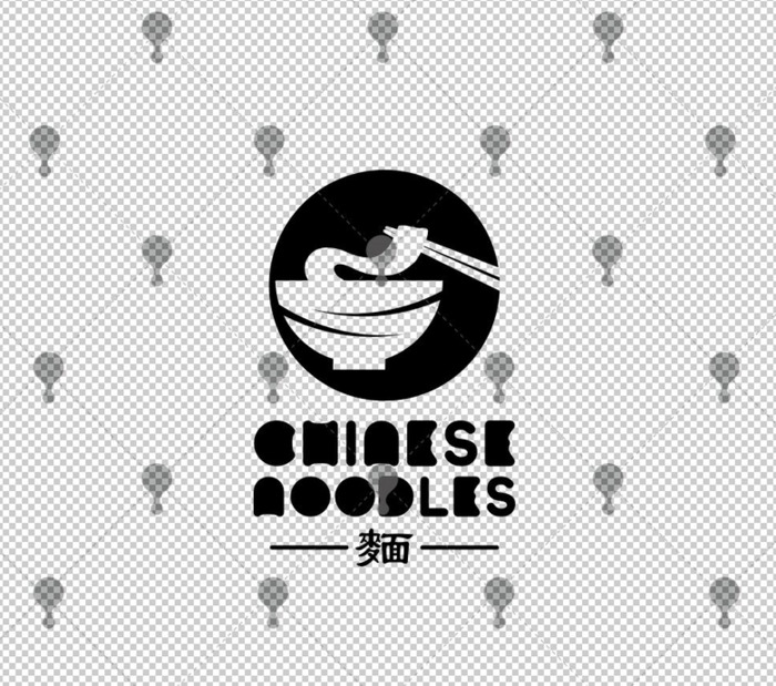 中式面馆LOGO——Chinese Noodles案例【面馆logo设计】