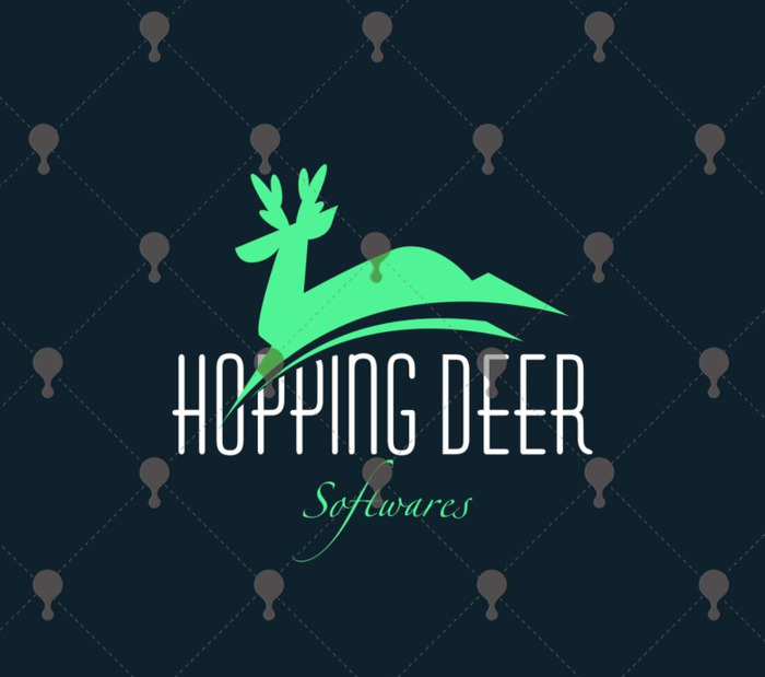 Hopping deer——鹿logo设计【软件开发企业LOGO】