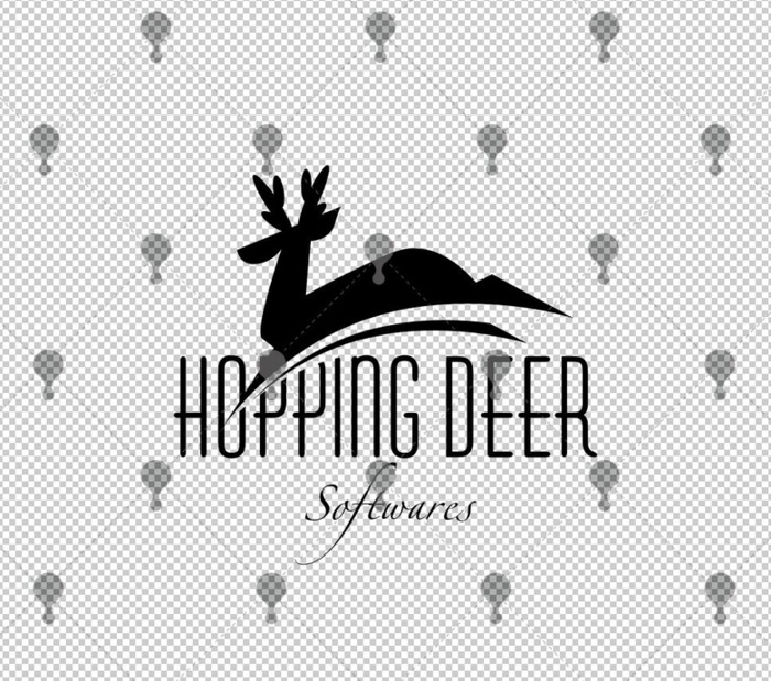 Hopping deer——鹿logo设计【软件开发企业LOGO】