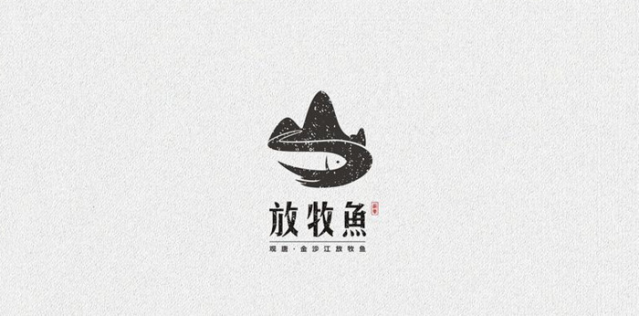 放牧鱼活鱼LOGO设计【放牧鱼LOGO设计方案】