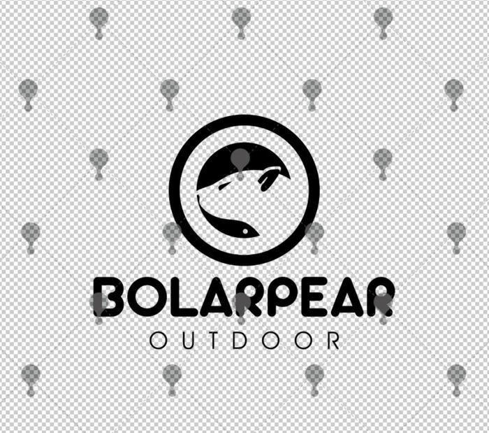 北极熊 BolarpearLOGO设计【户外用品品牌LOGO】