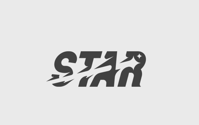 一组闪耀的星星元素标志设计【星星logo设计】