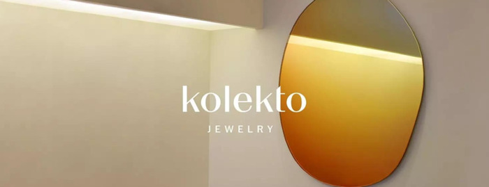 Kolekto珠宝品牌logo视觉设计【珠宝logo设计】