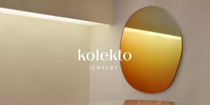 Kolekto珠宝品牌logo视觉设计【珠宝logo设计】