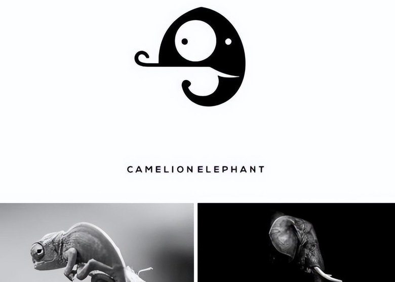 logo设计说明logo设计异形同构而且,在设计logo时,异形同构的方式非常