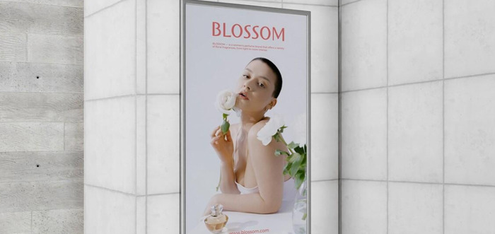 blossom 鲜花香水品牌logo