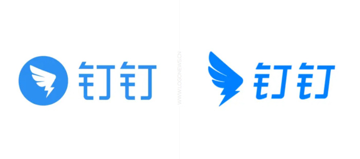 钉钉更新LOGO【钉钉新旧LOGO对比】