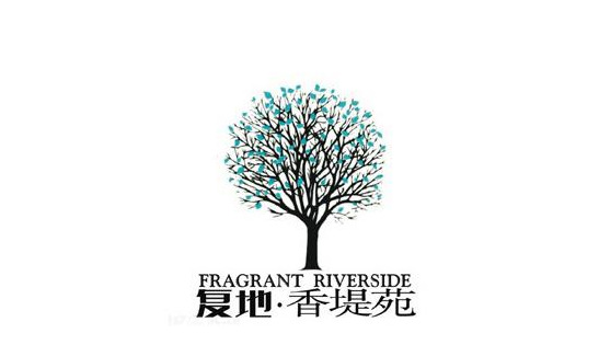 收藏的非常大气且现代化的房地产logo设计【房地产logo设计】