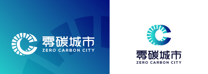 零碳城市品牌logo设计怎么做？【绿色生态主题logo设计】