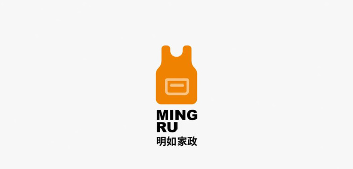 明如家政——家政品牌logo设计案例【家政公司logo设计】