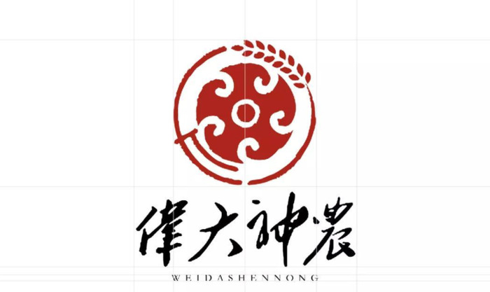 伟大神农logo设计诠释【品牌logo设计诠释】