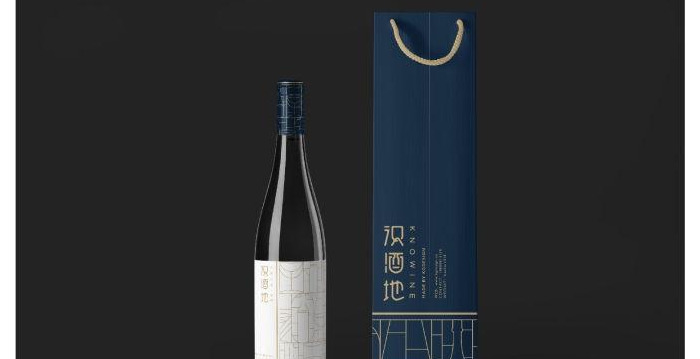 特别的葡萄酒LOGO设计案例——识酒地【红酒品牌logo设计案例】