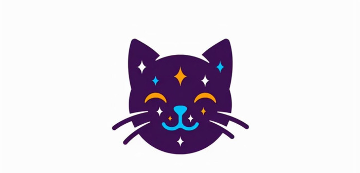 地球已被猫猫萌化，可爱猫咪logo设计【动物logo设计】