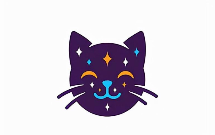 地球已被猫猫萌化，可爱猫咪logo设计【动物logo设计】