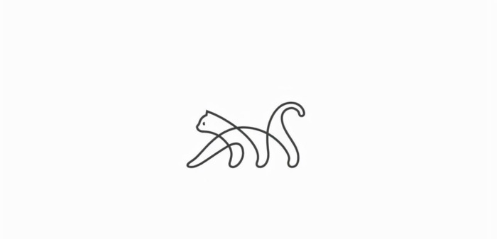 地球已被猫猫萌化，可爱猫咪logo设计【动物logo设计】