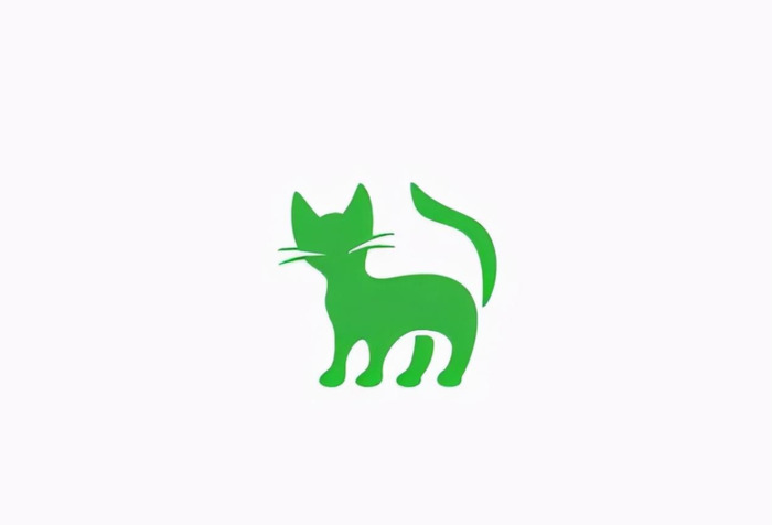 地球已被猫猫萌化，可爱猫咪logo设计【动物logo设计】