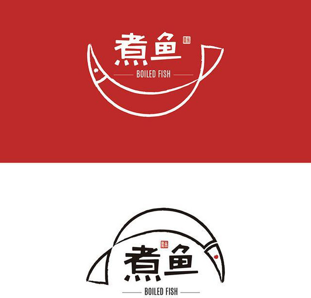 不同行业“鱼元素”有关的logo设计【鱼主题logo设计】