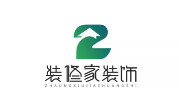 简单与行业属性的装饰公司 logo设计案例【装饰公司logo设计】