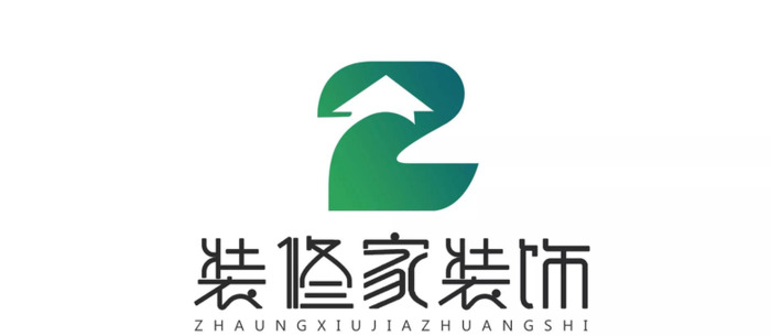 简单与行业属性的装饰公司 logo设计案例【装饰公司logo设计】