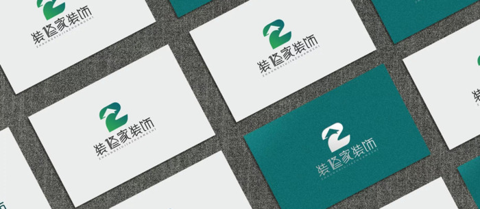 简单与行业属性的装饰公司 logo设计案例【装饰公司logo设计】