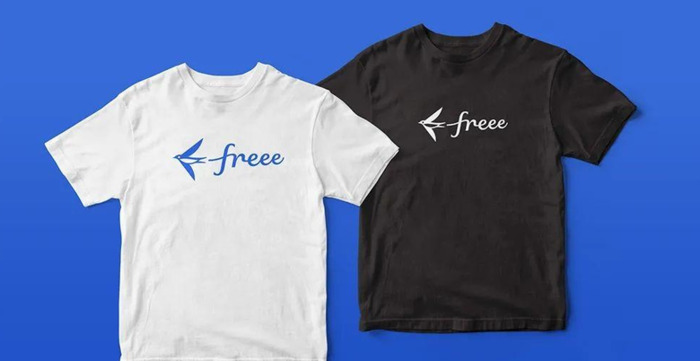 日本Freee更换新Logo——优雅的燕子【鹤元素logo设计】