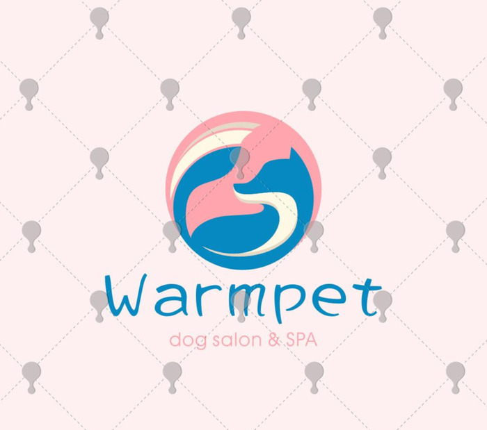 Warmpet——宠物猫狗Logo设计案例【宠物店logo设计】