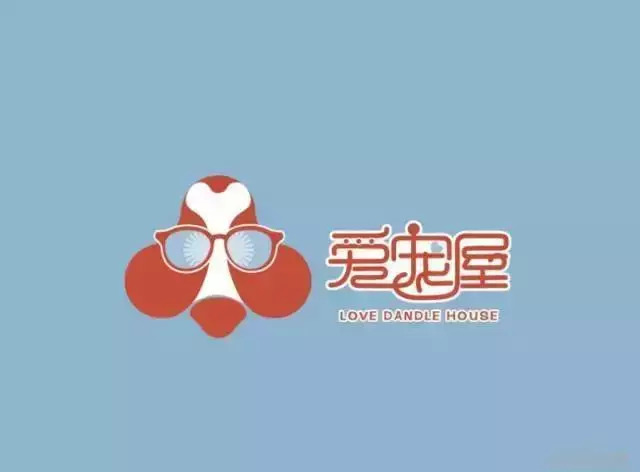 简约精致的宠物店Logo创意设计【宠物店logo设计】